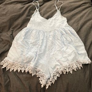 Light Blue Romper